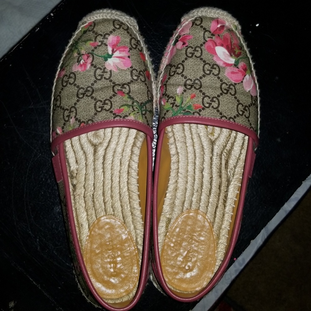 Used Gucci espadrille. Used about 3 months